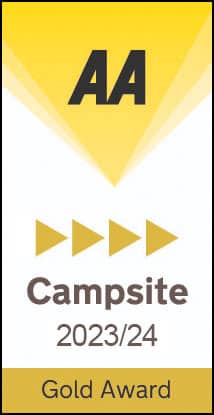 aa gold award campsite 2023 24 logo
