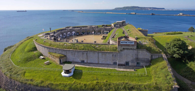 nothe fort from above cleary east